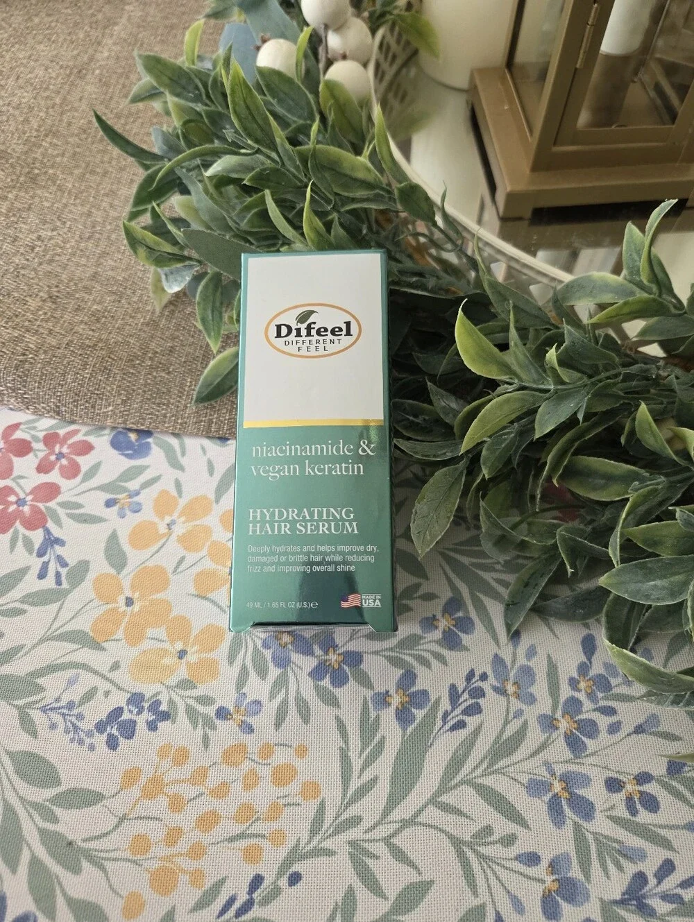Difeel Hydrating Hair Serum with Niacinamide & Vegan Keratin